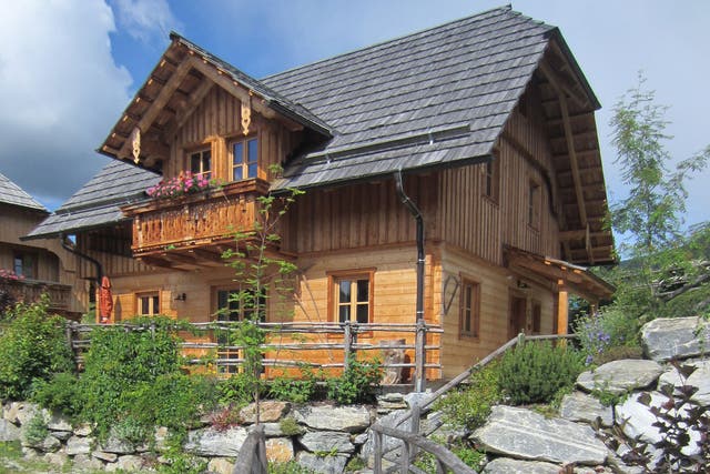 One of the St Martin chalets