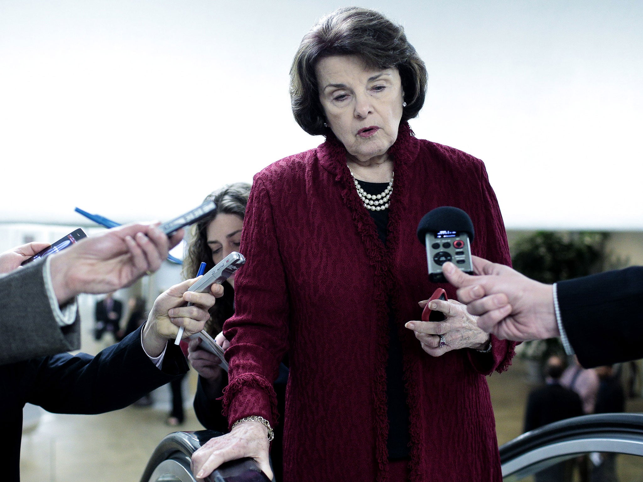 US Senator Dianne Feinstein, chair of Senate intelligence committee, says NSA told of incidents where agency staff eavesdropped on their partners