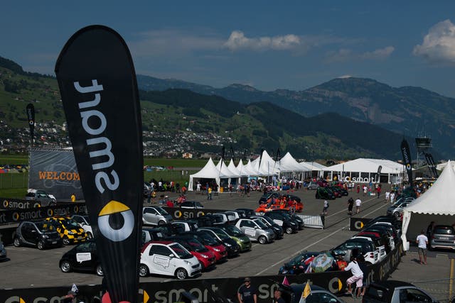 Our friend’s electric: The ‘smart times 13’ convention, at Buochs airport in Switzerland