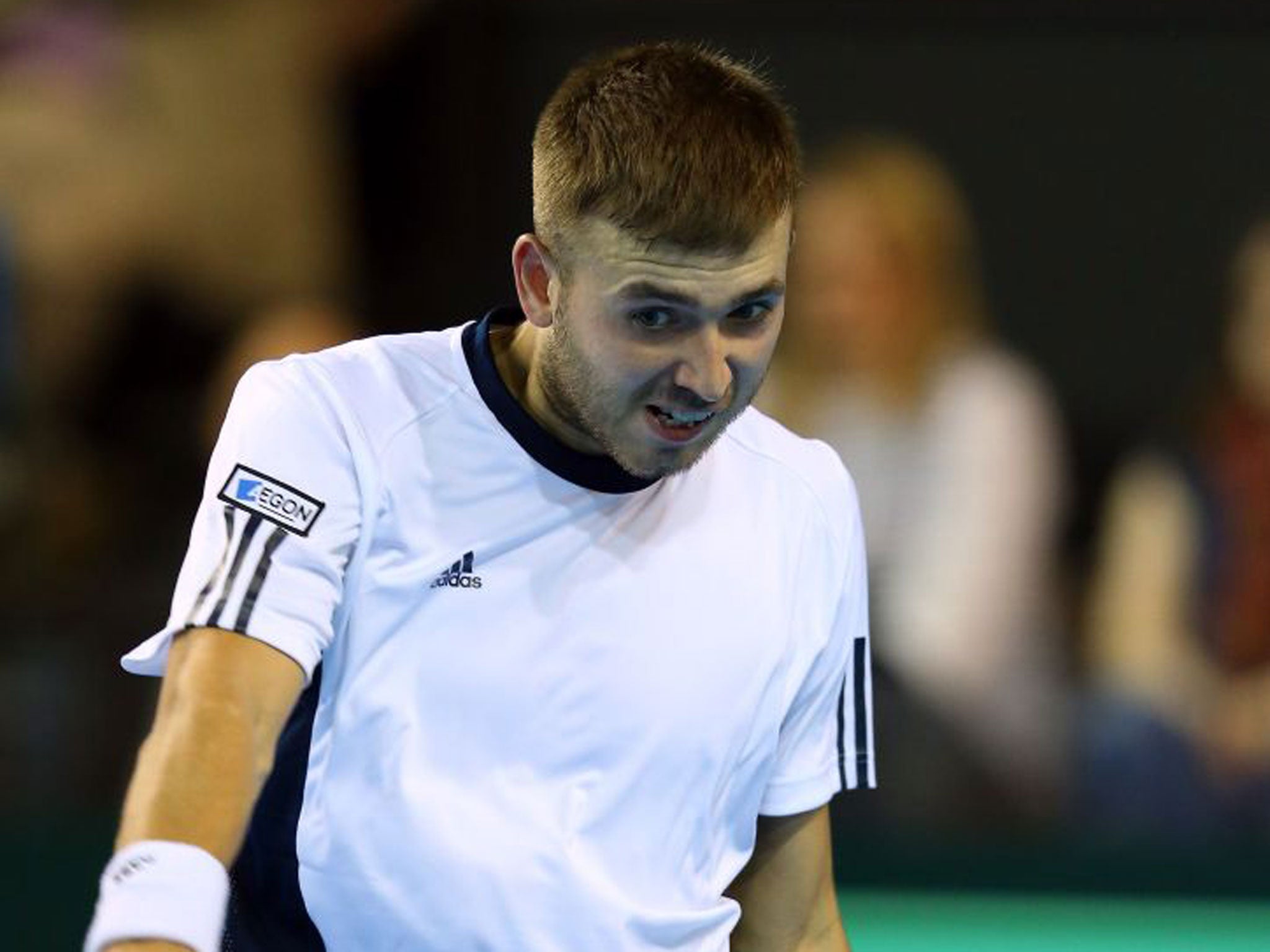 Count me in: Dan Evans joins Andy Murray in the main draw in New York