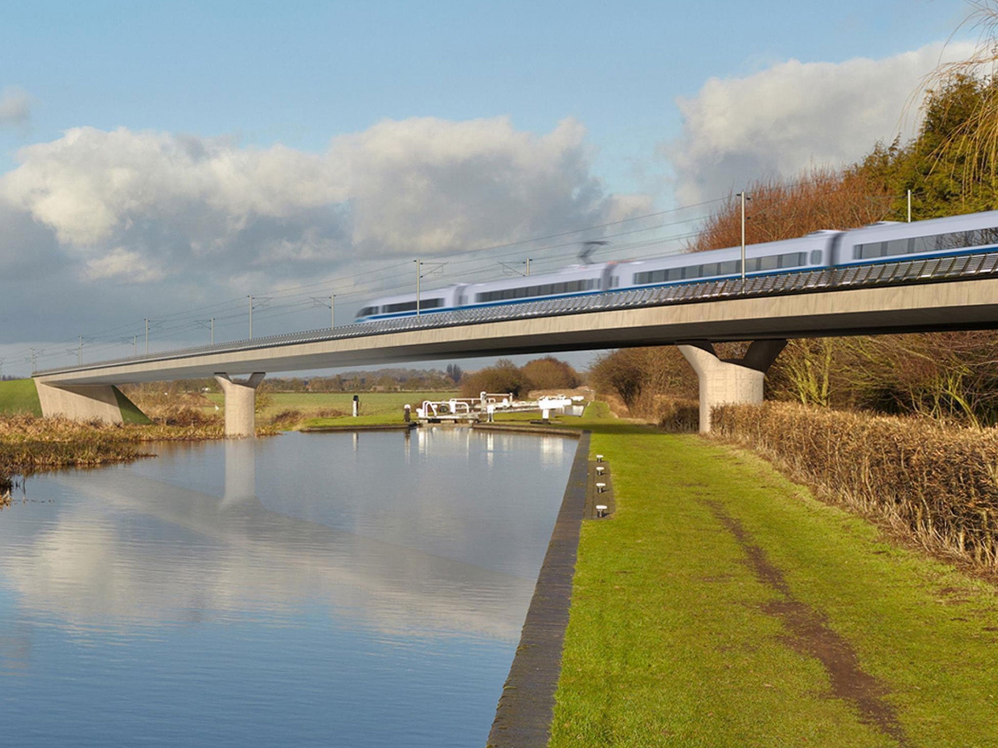 The estimated cost of the HS2 rail link continues to rise
