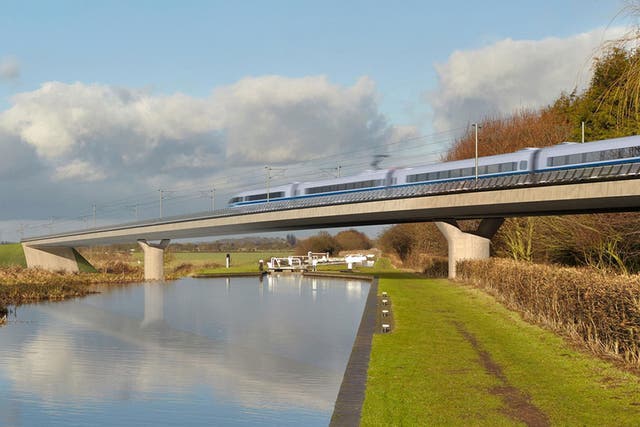 The estimated cost of the HS2 rail link continues to rise