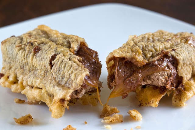 The deep-fried Mars bar was invented in 1995 in Aberdeen