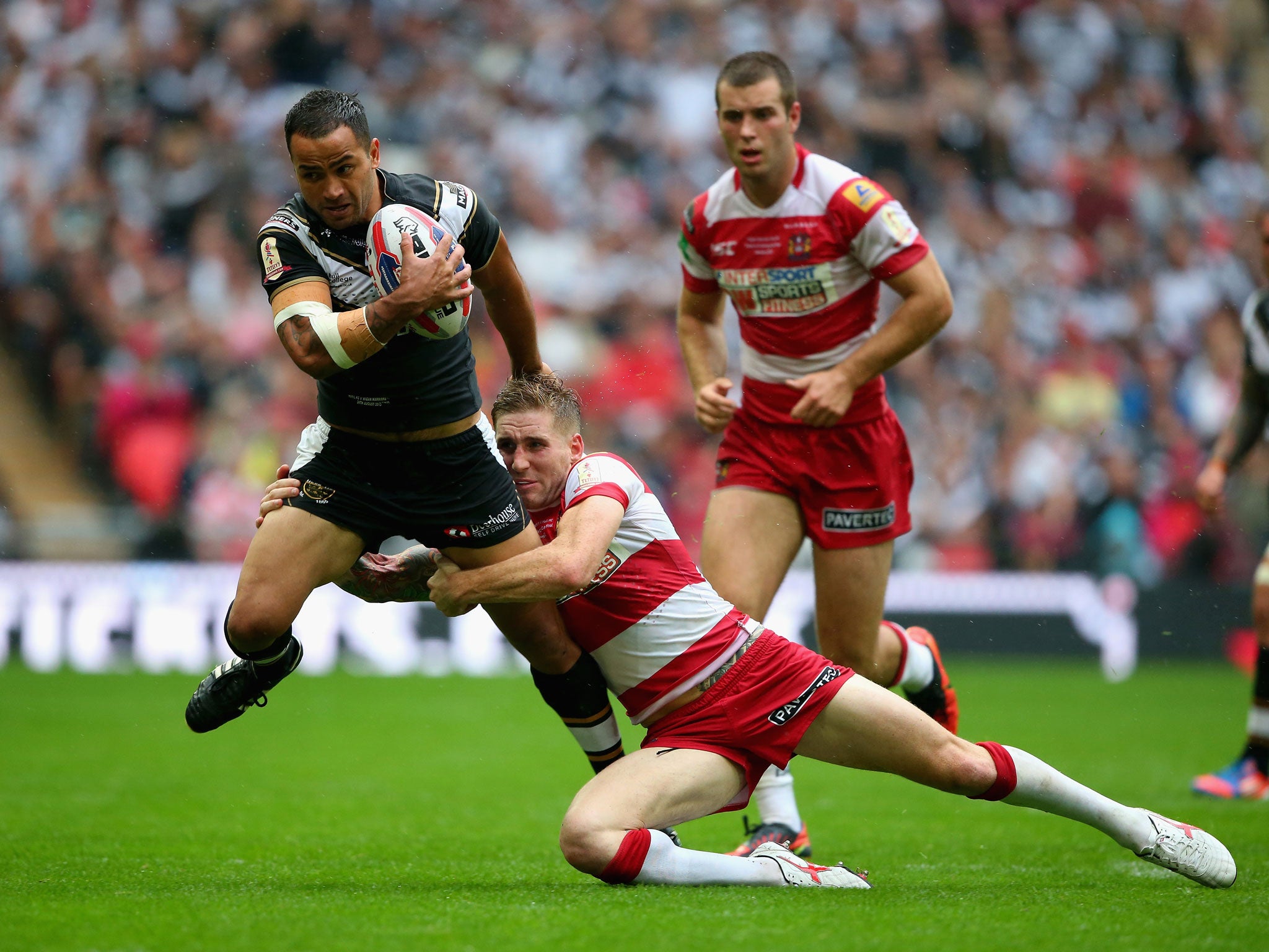 Challenge Cup Final Hulls Bid To Make History Comes Unstuck At Wembley Against Wigan The