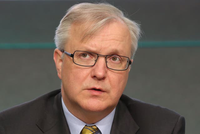 The EU commissioner Olli Rehn said higher taxes would destroy growth
