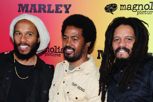 The festival saw a performance from The Ghetto Youths International Crew, a band formed by the sons of reggae legend Bob Marley