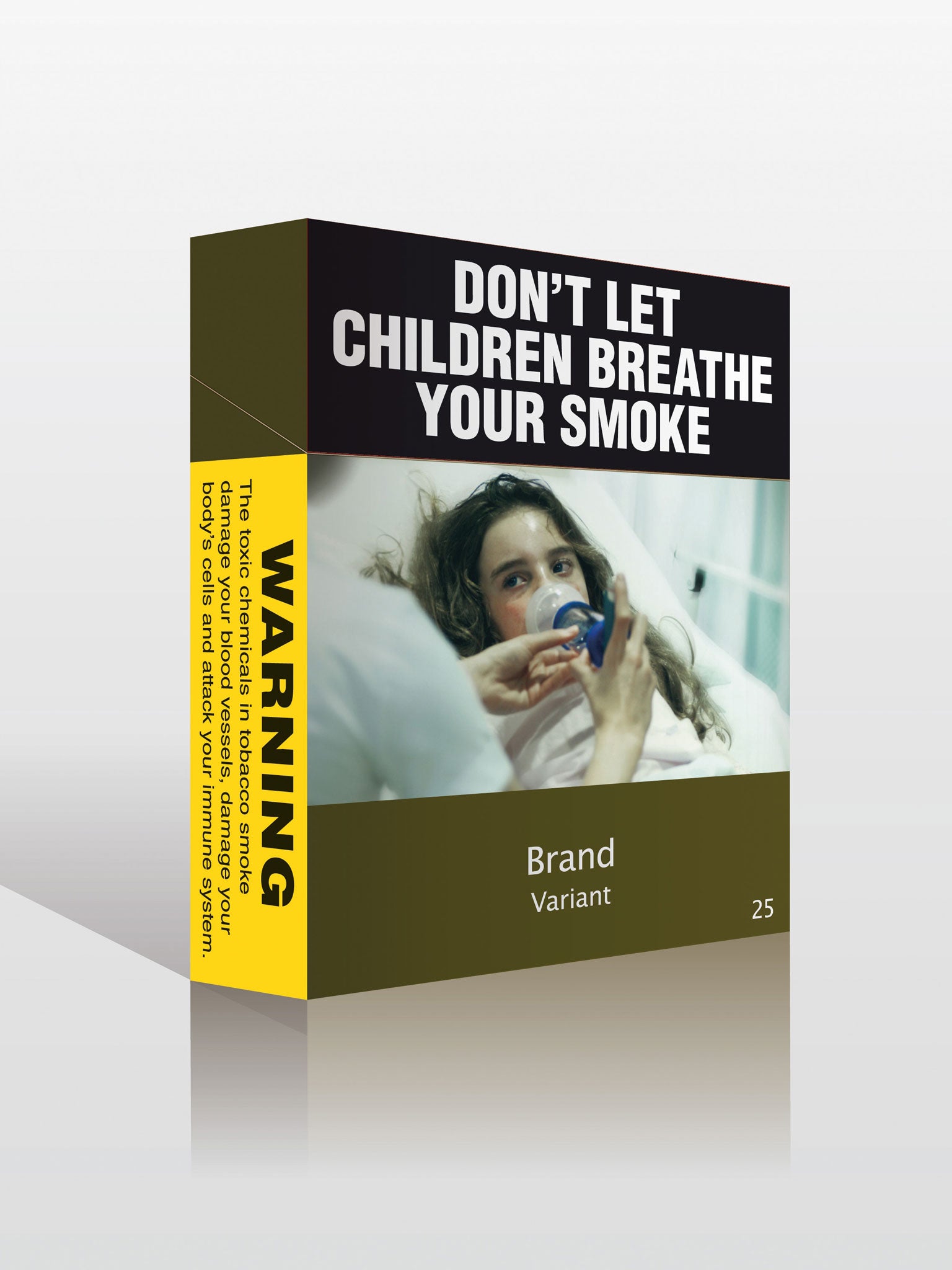 A proposed model of an unbranded cigarettes pack