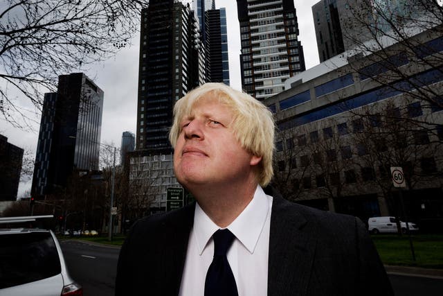 Boris Johnson, seen here in Melbourne, has submitted a proposal for exceptional non-EU job applicants to be allowed quick access to work in London