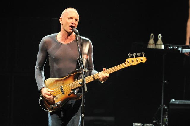 Sting a song: The Police frontman has penned his first musical, The Last Ship 