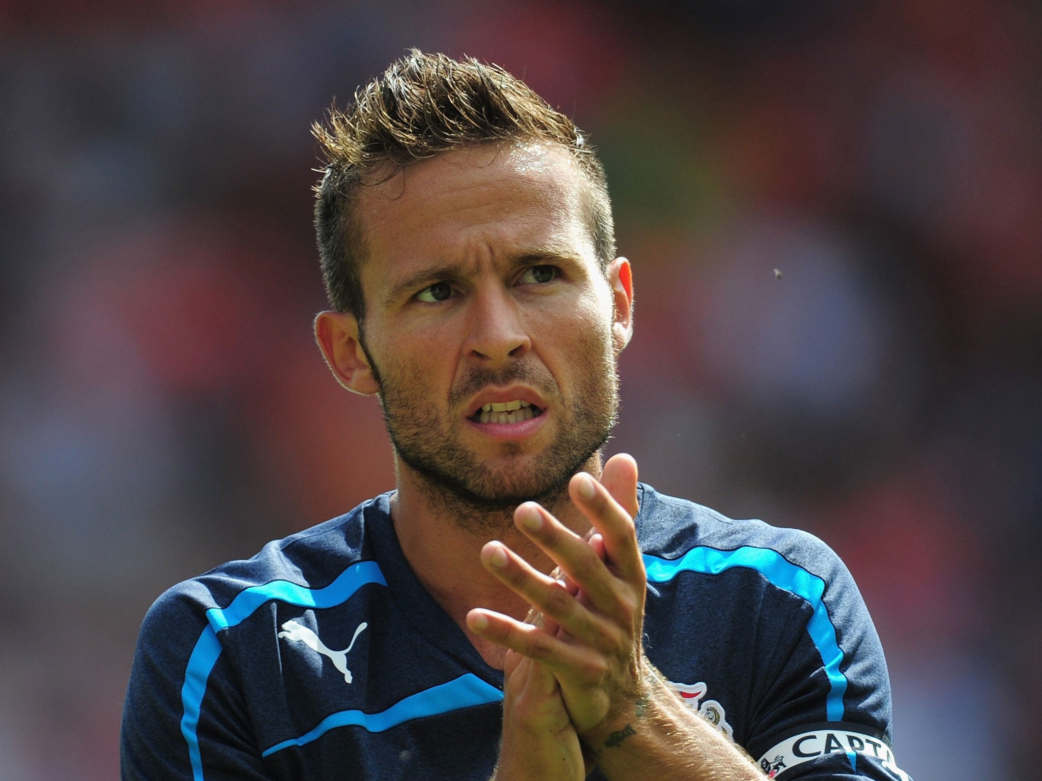 Yohan Cabaye will play no part in Newcastle's Capital One Cup second-round trip to Morecambe