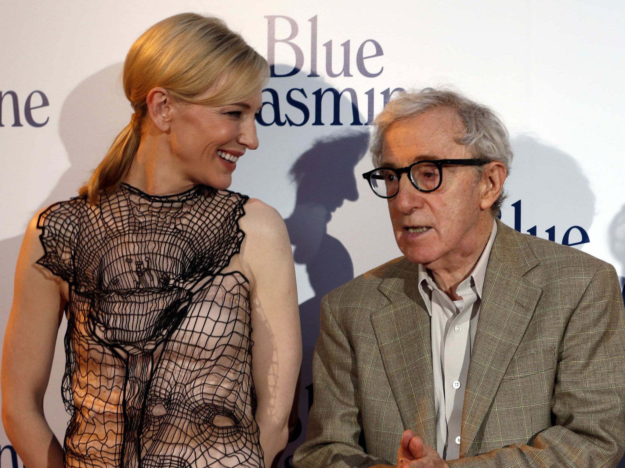 Woody Allen's new film Blue Jasmine premiered in Paris on Tuesday night