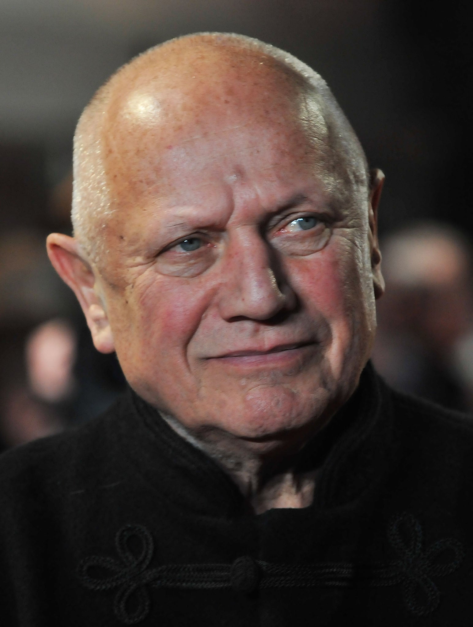 The actor Steven Berkoff was found guilty of driving without due care and attention after knocking a woman down on New Year's Eve