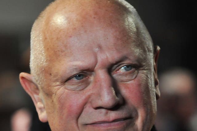 The actor Steven Berkoff was found guilty of driving without due care and attention after knocking a woman down on New Year's Eve