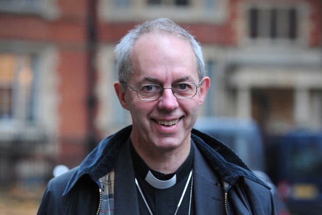 Justin Welby: The Archbishop voted against legalising gay marriage