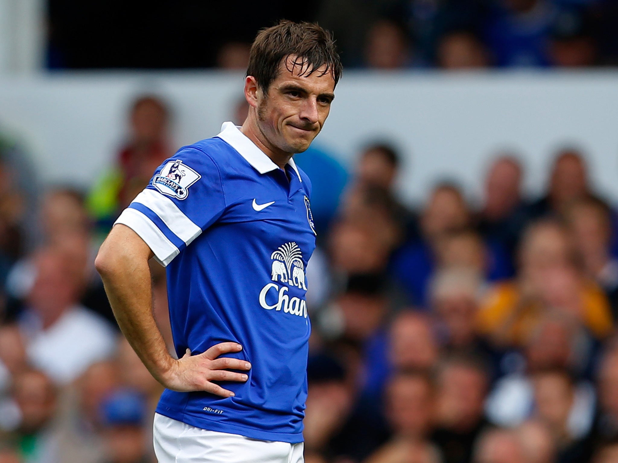 Leighton Baines wanted to leave Everton to join Manchester United