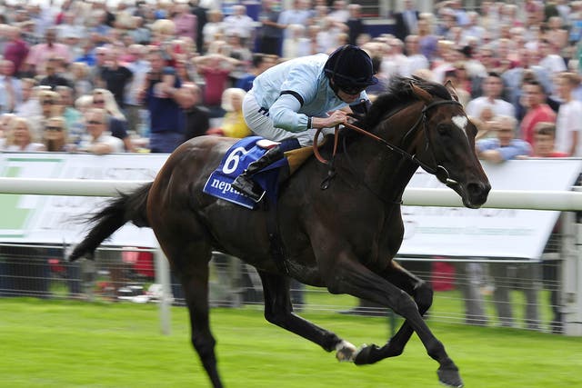Telescope, ridden by Ryan Moore, wins the Neptune Investment Management Great Voltigeur Stakes at York