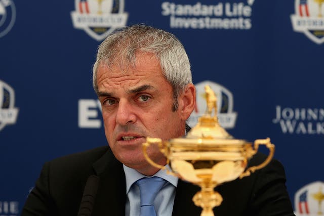 Ryder Cup captain Paul McGinley will put form before reputations