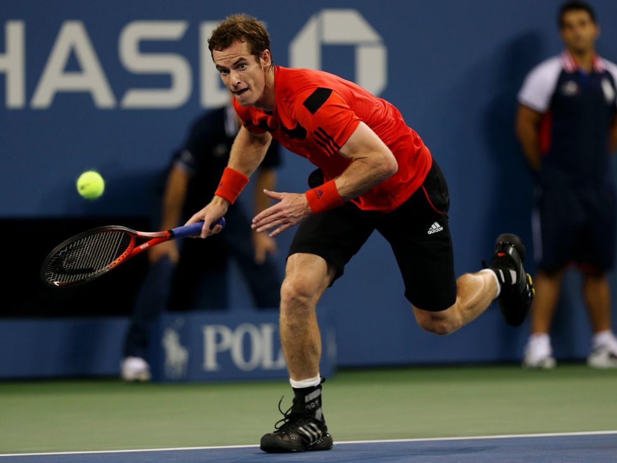 This was Murray’s first appearance in New York since his victory in last year’s final against Novak Djokovic