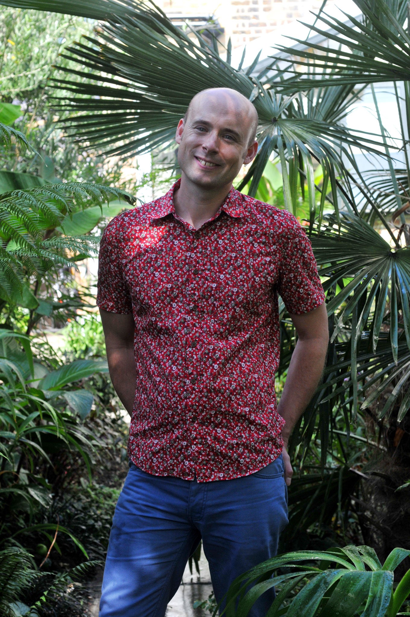 Clive has spent six years turning his Camberwell plot into a tropical garden
