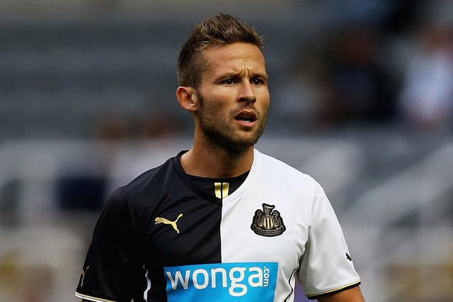 Yohan Cabaye is yet to feature for Newcastle this season