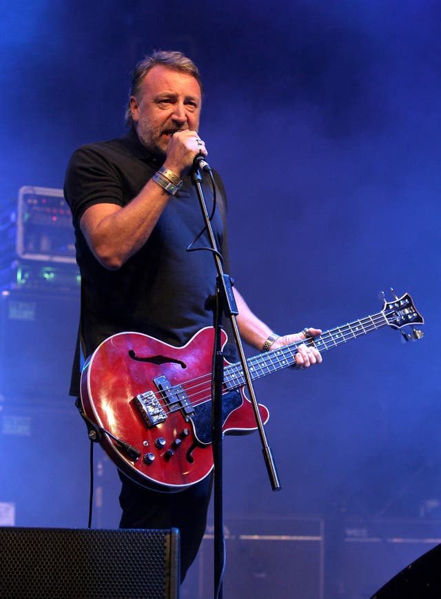 Peter Hook, bassist of Joy Division and New Order, who has accused a sound engineer of extortion