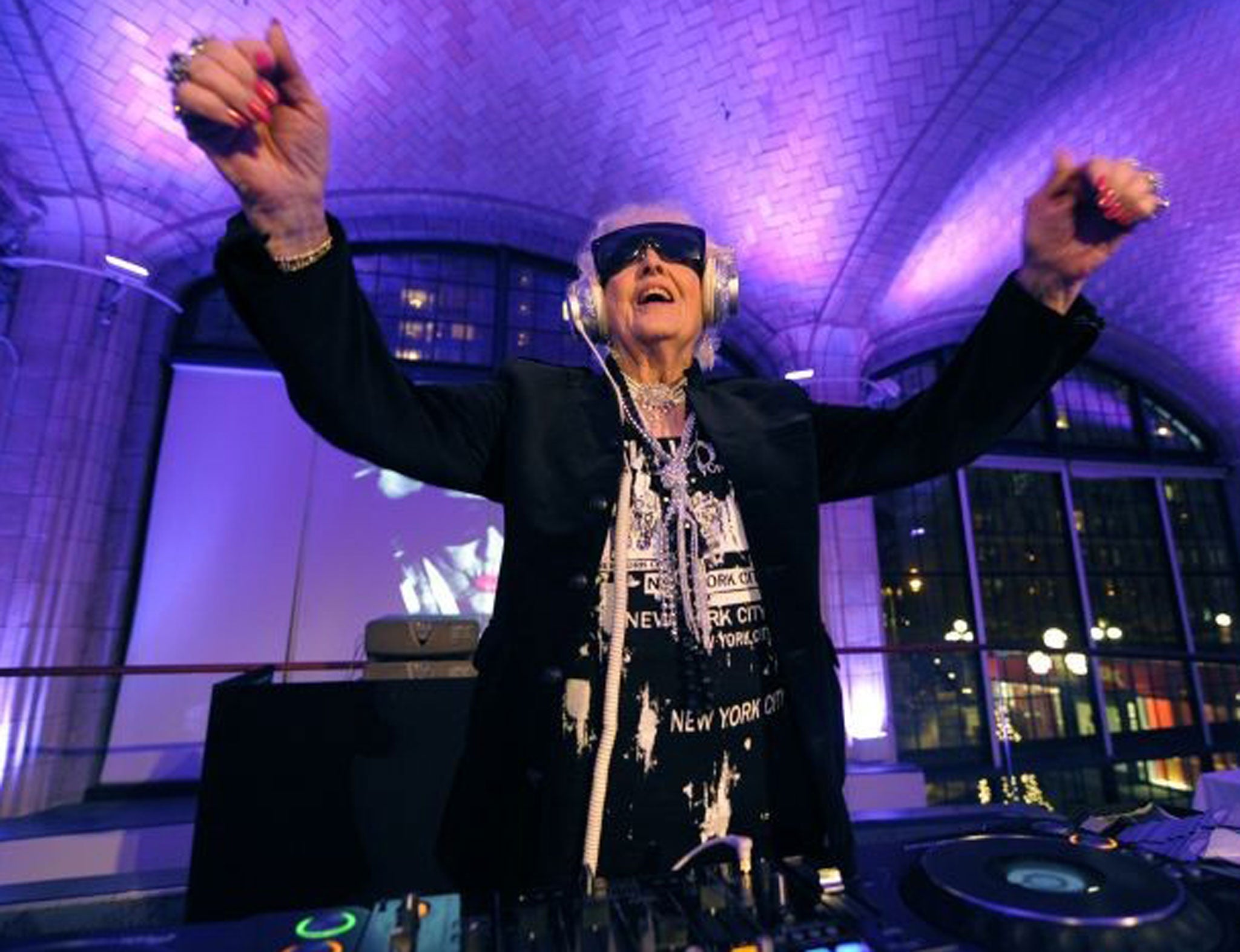 82-year-old Ruth Flowers, aka Mamy Rock, has been DJing since 2010