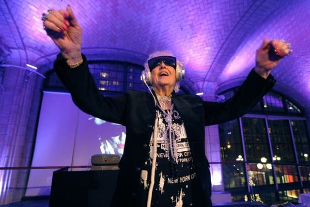 82-year-old Ruth Flowers, aka Mamy Rock, has been DJing since 2010