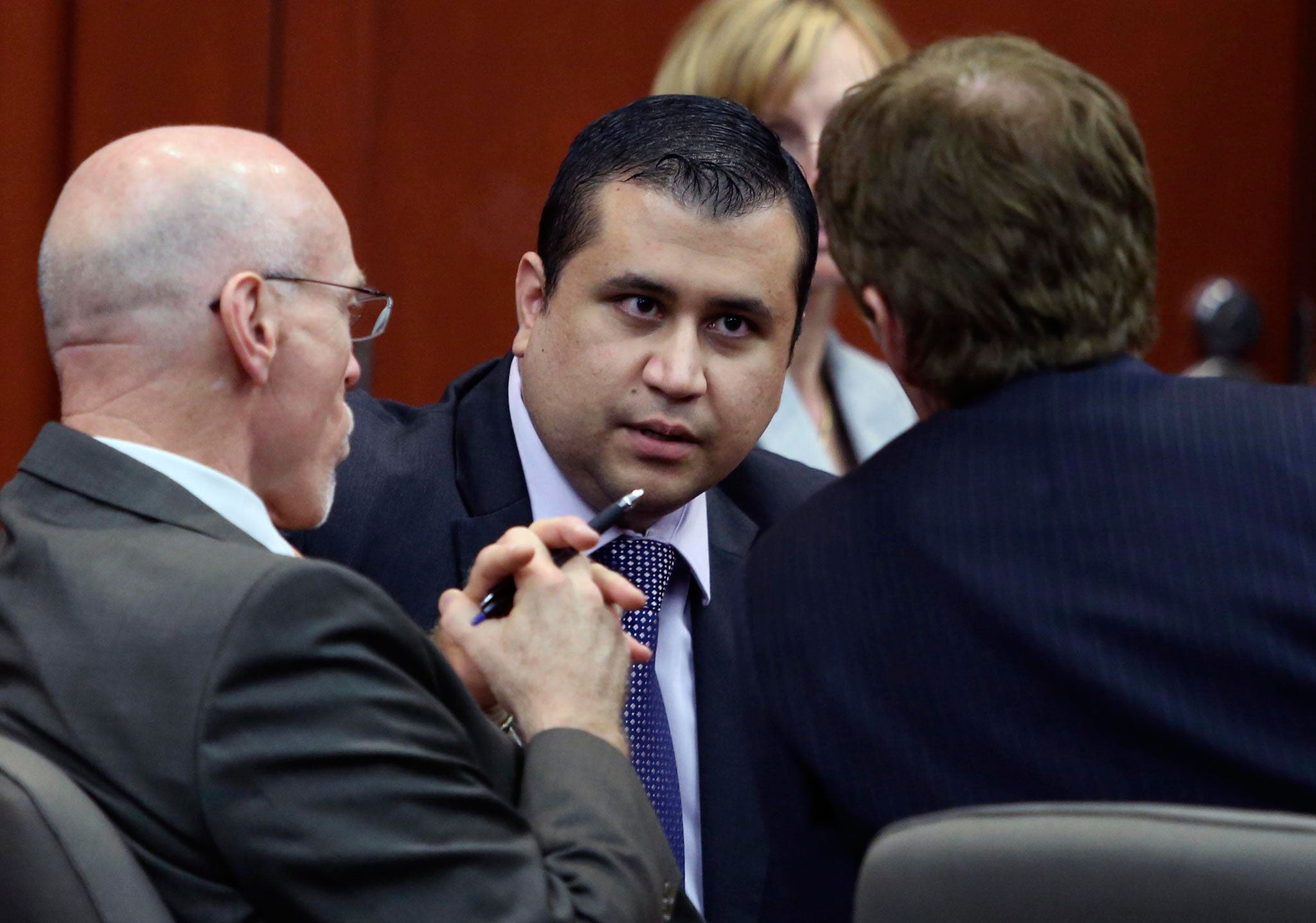 George Zimmerman during his 2012 trial