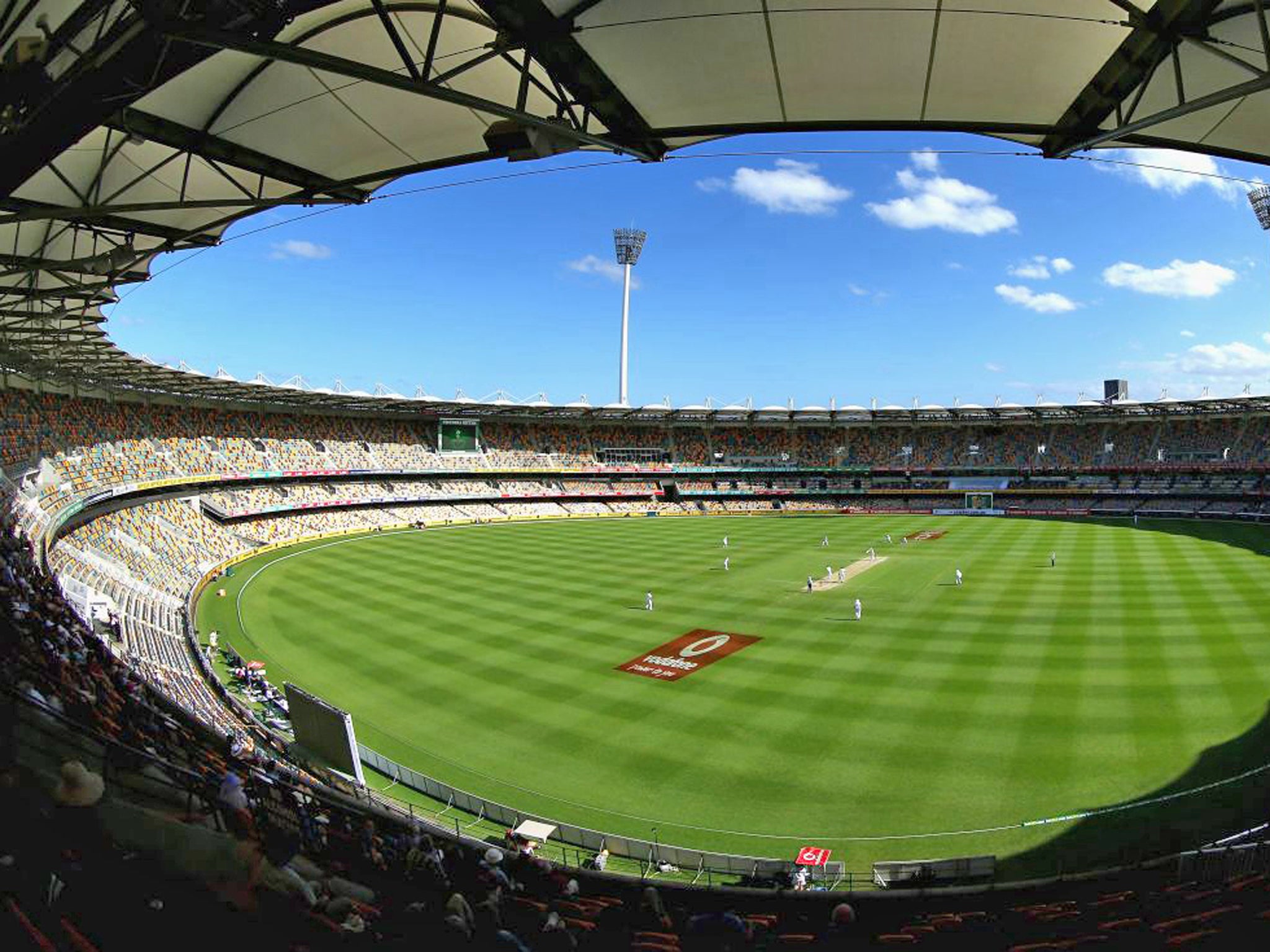 Knocked for six: the Gabba, Brisbane