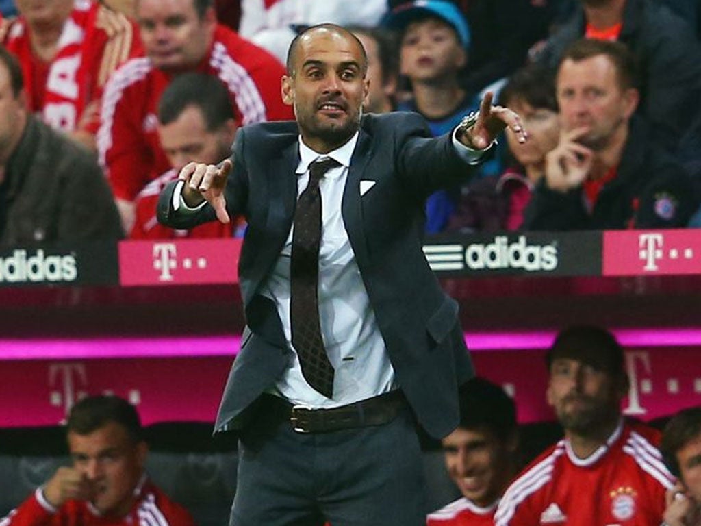 Pep Guardiola seeks to win his first trophy with Bayern