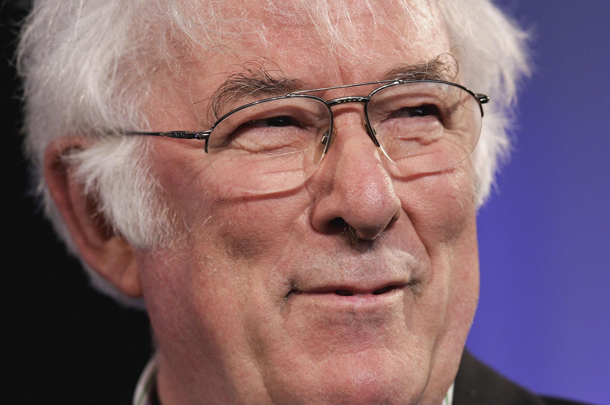 Irish poet Seamus Heaney has died aged 74