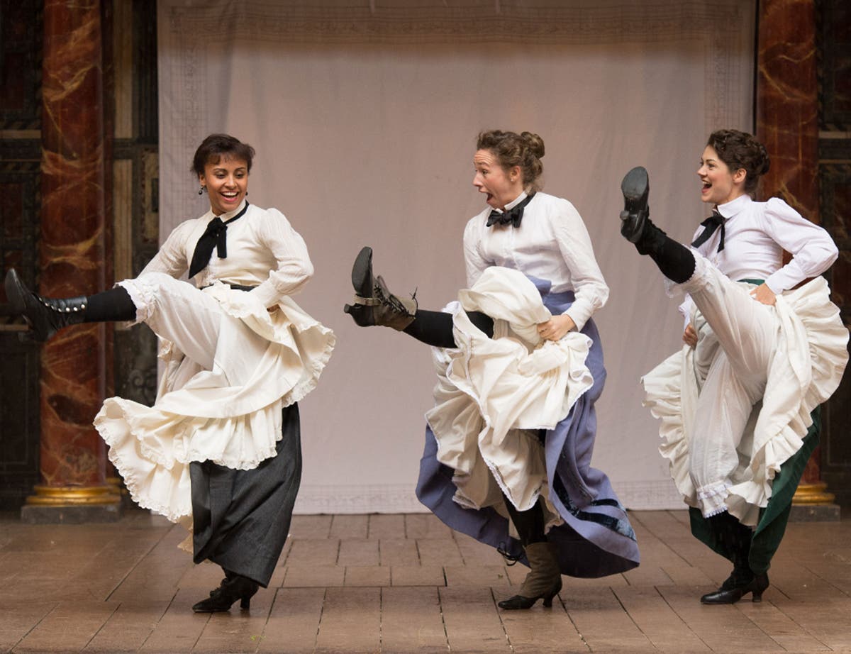 Theatre review: Blue Stockings, Shakespeare's Globe, London, The  Independent