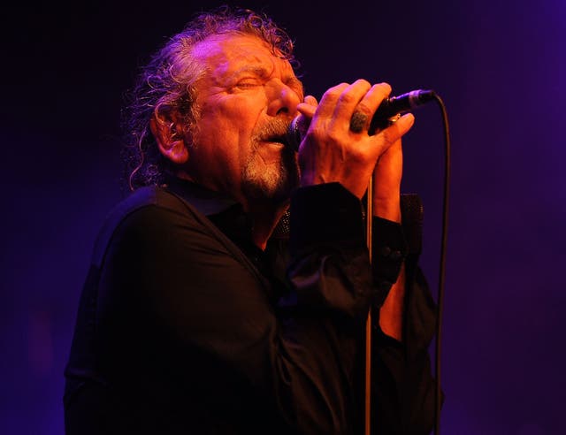 Robert Plant performs with the Sensational Space Shifters
