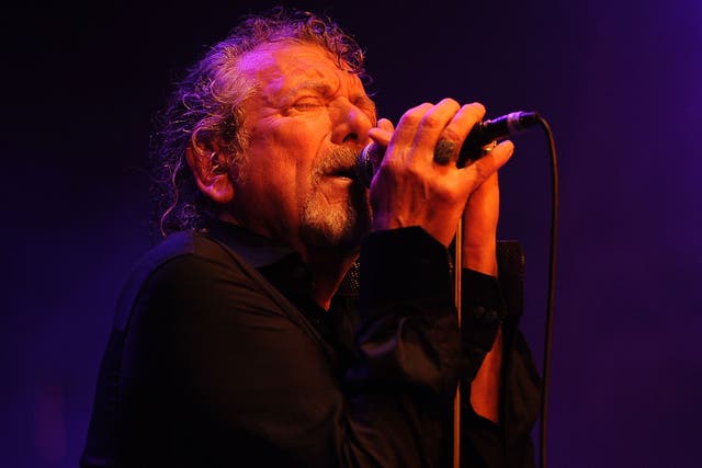 Robert Plant performs with the Sensational Space Shifters
