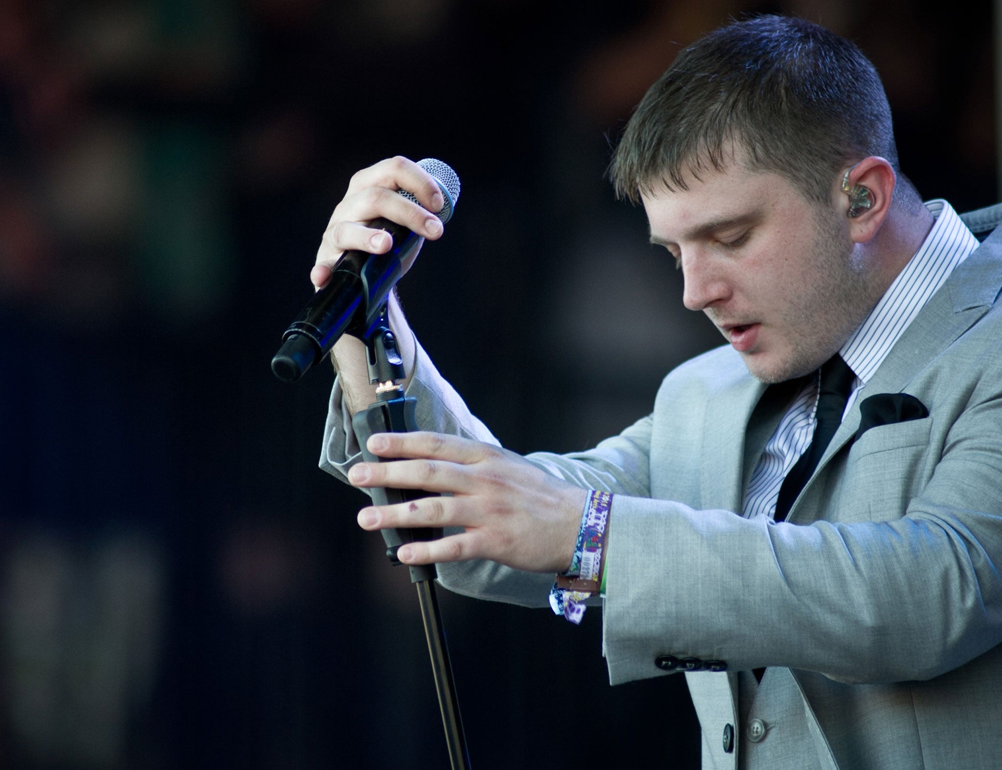 Plan B played a promotional show to mark the arrival of 4G on O2