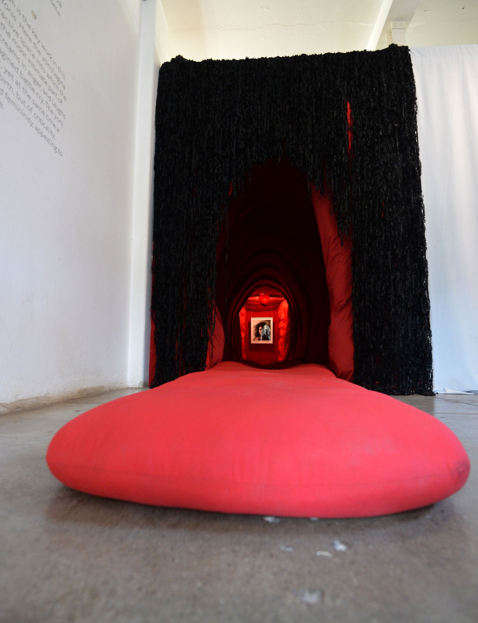 The entrance to the "yoni"