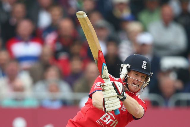 Dublin-born Eoin Morgan switched allegiance to England