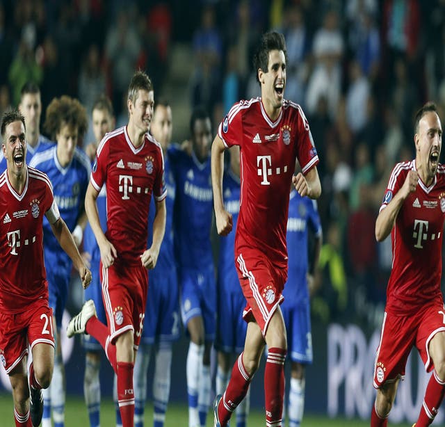UEFA Super Cup 2013: Bayern get shootout revenge against Chelsea
