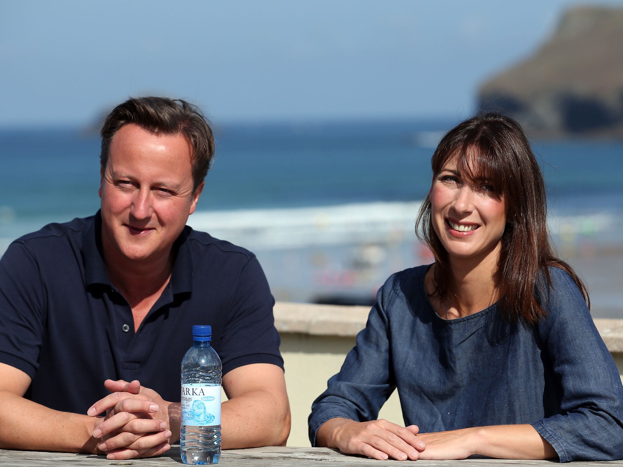 No 10 plays down reports this summer that Samantha Cameron was instrumental in persuading her husband to take military action against the Assad regime in Syria