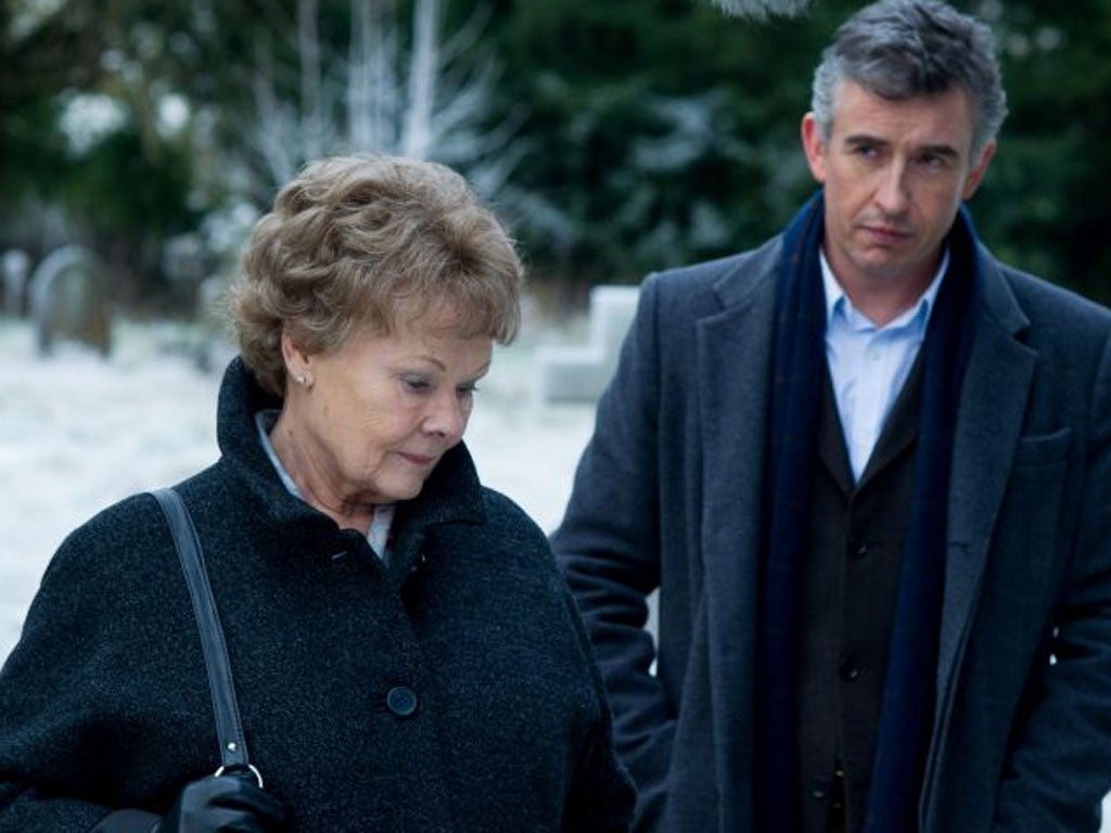 Based on a true story: Judi Dench and Steve Coogan in Philomena