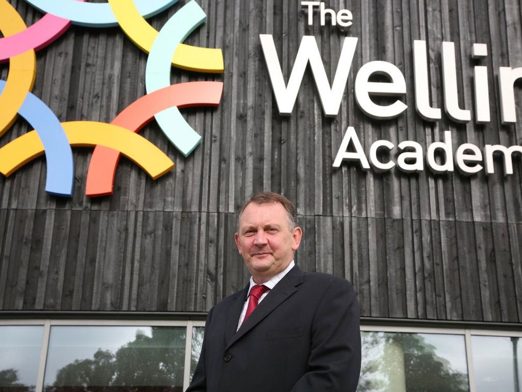 Andy Schofield, the former principal of Wellington Academy, in September 2011