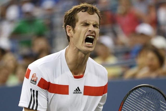 Feel the noise: Andy Murray sees off Leonardo Mayer on Friday night 