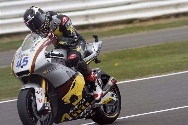 Redding's approach has earned him a 21-point lead in the Moto2 championship after 10 round