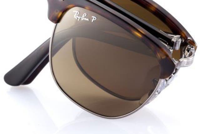 Ray Ban has launched a compact version of its Clubmaster style