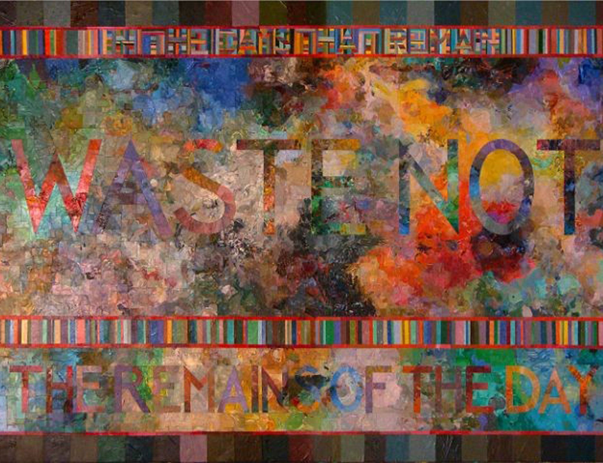 Mixed messages: Tom Phillips’s ‘In the Days That Remain’ (2012