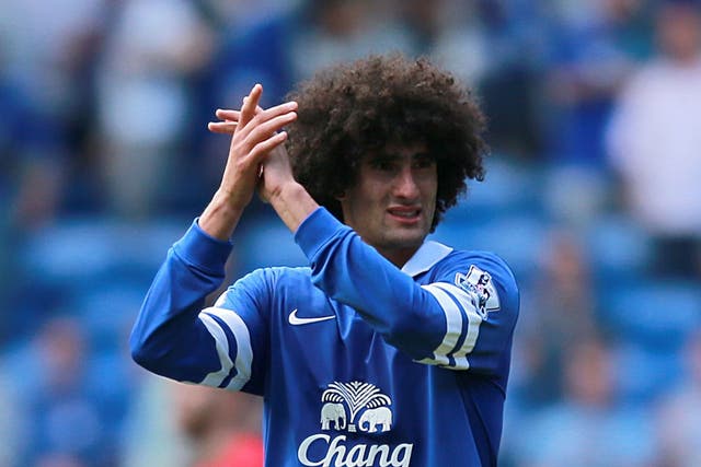Marouane Fellaini could have played his last game for Everton