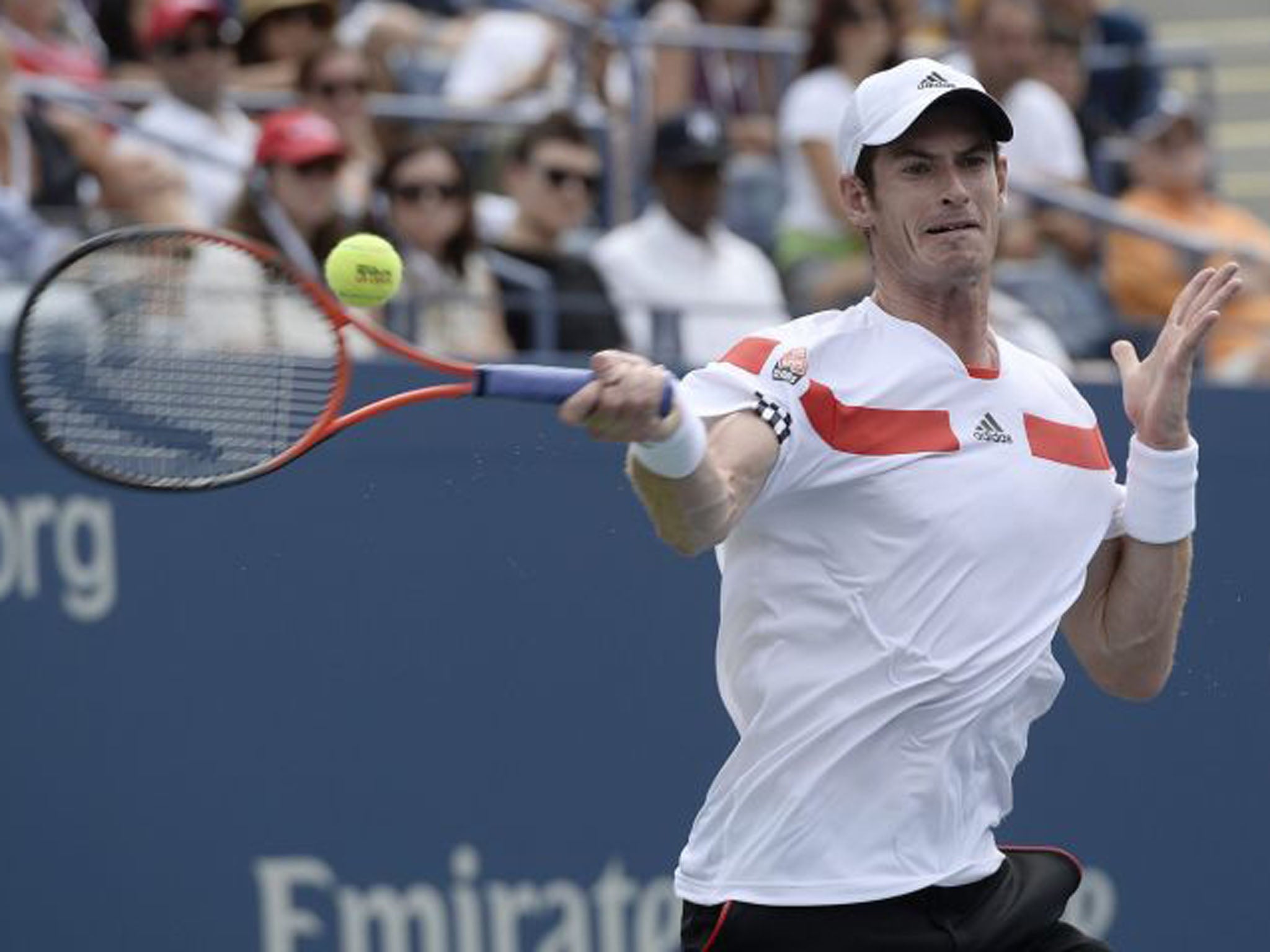 Andy Murray took under two hours to beat Florian Mayer of Germany in his third-round match (Justin Lane/EPA)