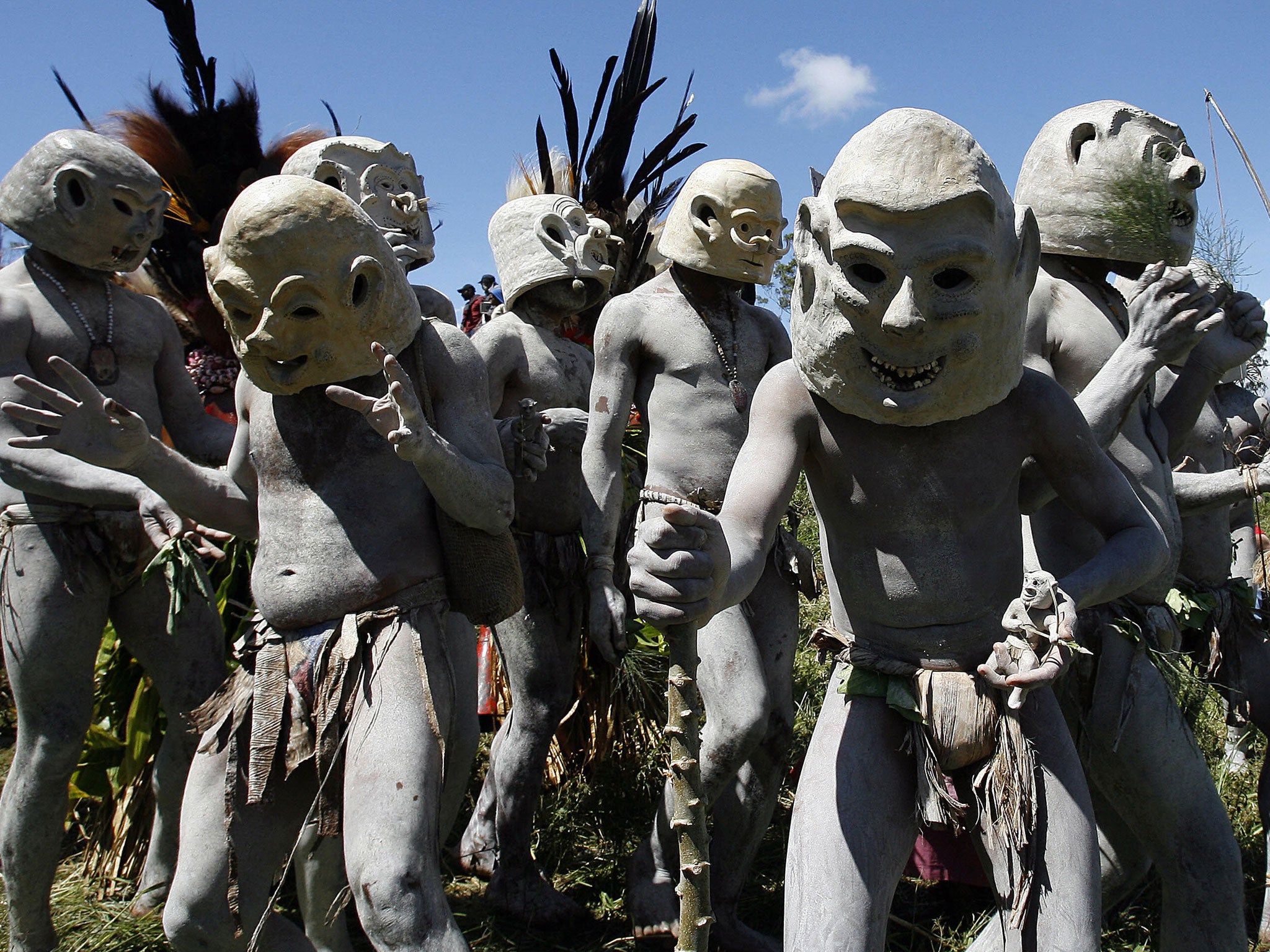 Papua New Guinea, though predominantly Christian, retains a strong undercurrent of tribal religion