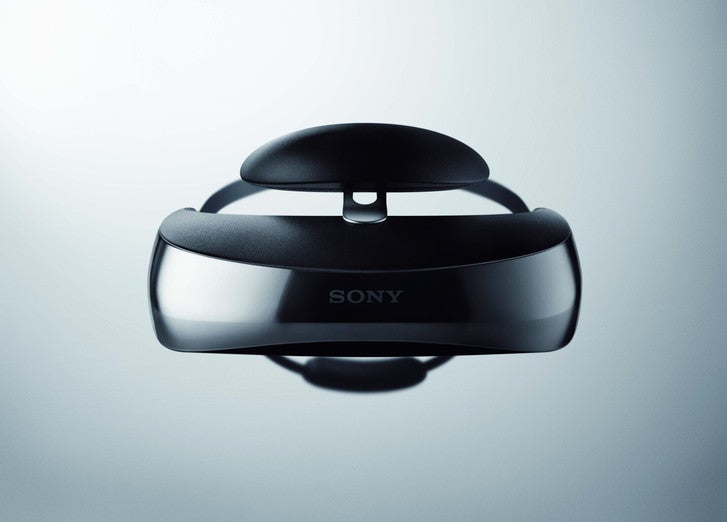 Sony's current virtual reality headsets include the HMZ-T3W (pictured).
