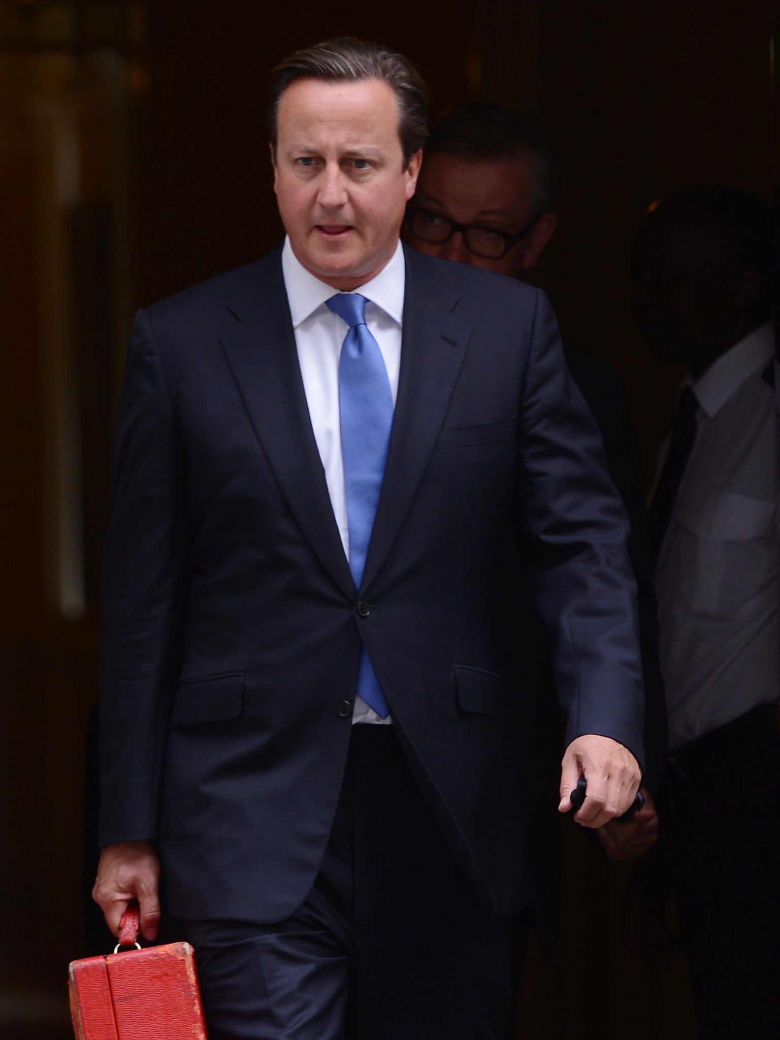 David Cameron has not ruled out returning to Parliament